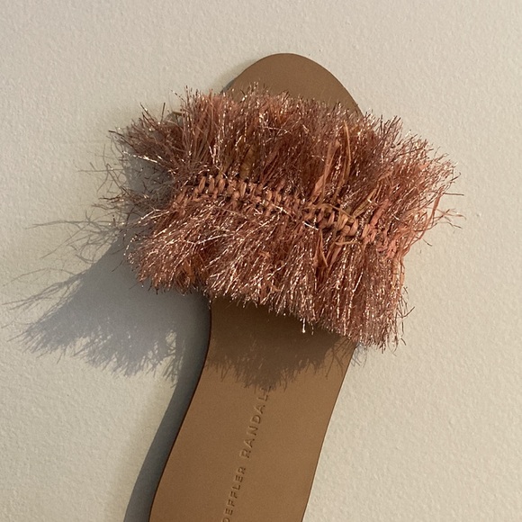 LOEFFLER RANDALL sparkly pink slides size 6.5 - Picture 4 of 13